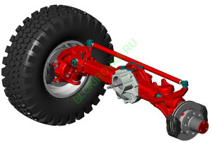Портальные мосты и колесные редукторы