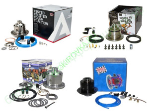 Виды блокировок дифференциала. Классификация.