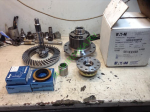 Передний редуктор TLC 80 с TrueTrac'ом в перед TLC Prado 78