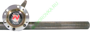 Полуоси задние Nitro Gear AX TFF-FJ40 для Toyota Land Crusier 70 55 40 в разгруженный мост