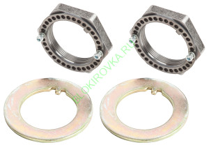 Многоразовые ступичные гайки Trail Gear 300519-KIT (90215-42025) для Toyota Land Cruiser 80 105 70 Hilux