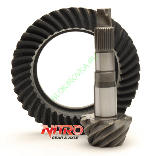 Главная пара 4.56 Nitro Gear T8R-456R-NG для Toyota Land Cruiser 80 Prado 78 8" обратного вращения
