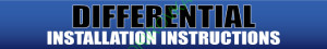 Руководство по установке главных пар от Differentials.com