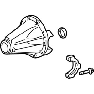 Корпус редуктора Toyota 41101-35170 V6 8" задний для Toyota Land Cruiser Prado 90 120 Корпус редуктора Toyota 41101-35170 V6 8" задний для Toyota Land Cruiser Prado 90 120