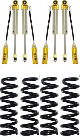 Комплект подвески STR4X4 8027/8028 для Toyota Land Cruiser 78 (лифт 2") с выносными бачками