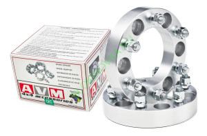 Колесные проставки AVM 32 мм для Toyota Nissan Mitsubishi 6x139.7 (пара)