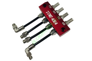 Комплект для вывода сапунов TRE (набор для вентиляции дифференциалов моста)